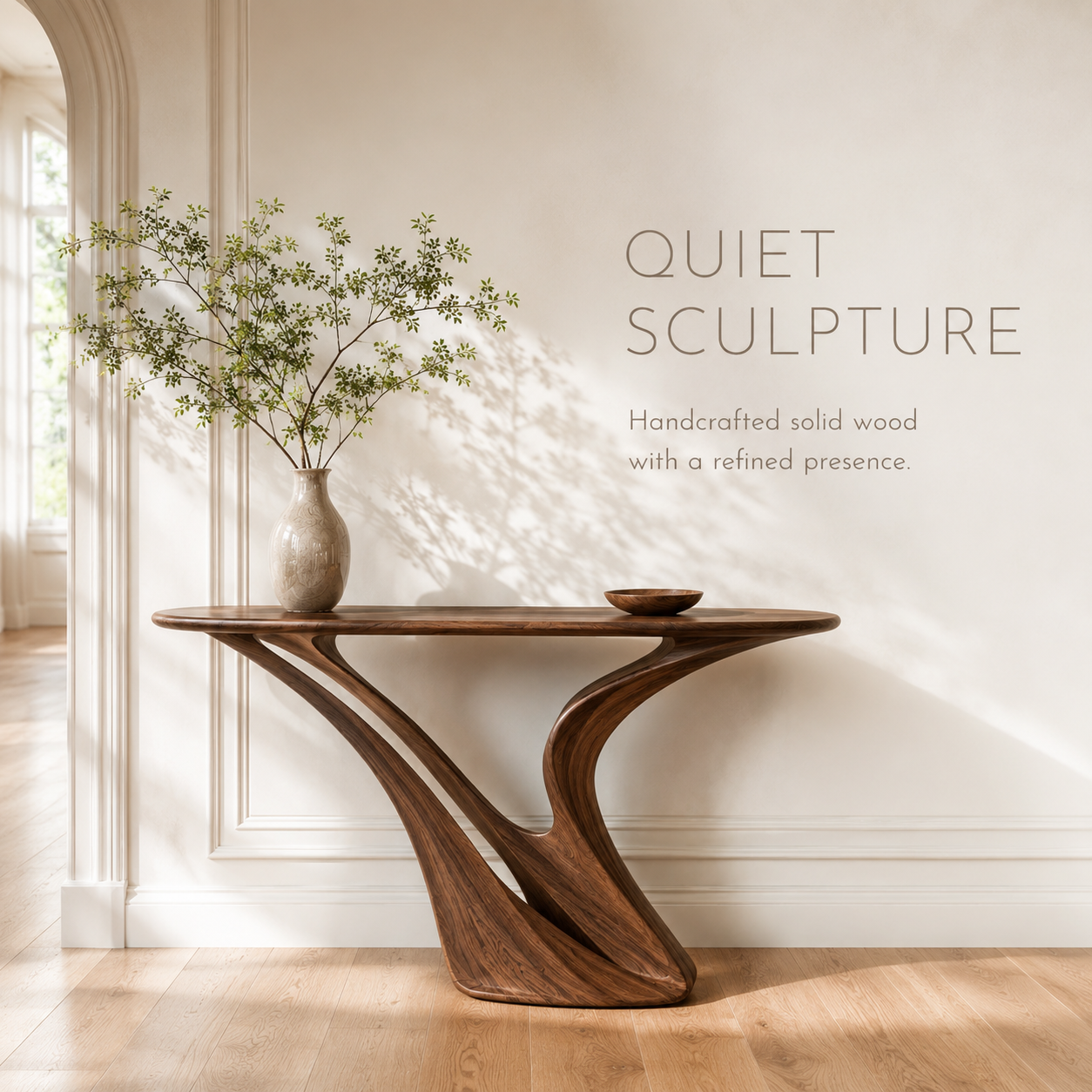 Veyra Soft Curve Console Table - product image 02