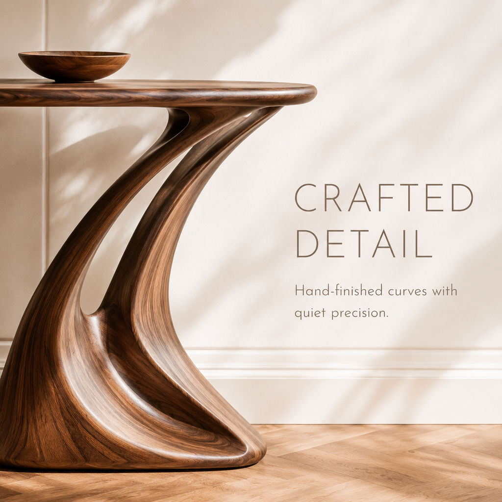 Veyra Soft Curve Console Table - product image 03