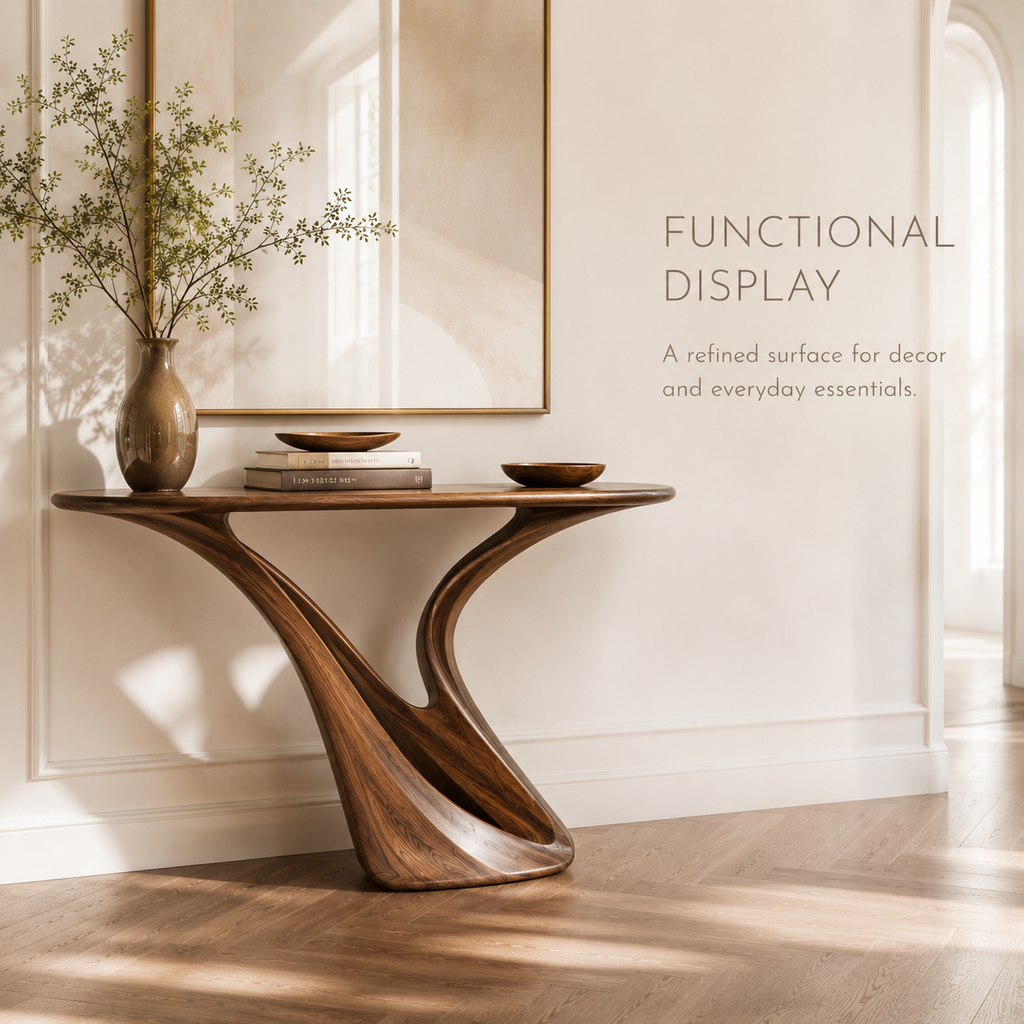 Veyra Soft Curve Console Table - product image 07
