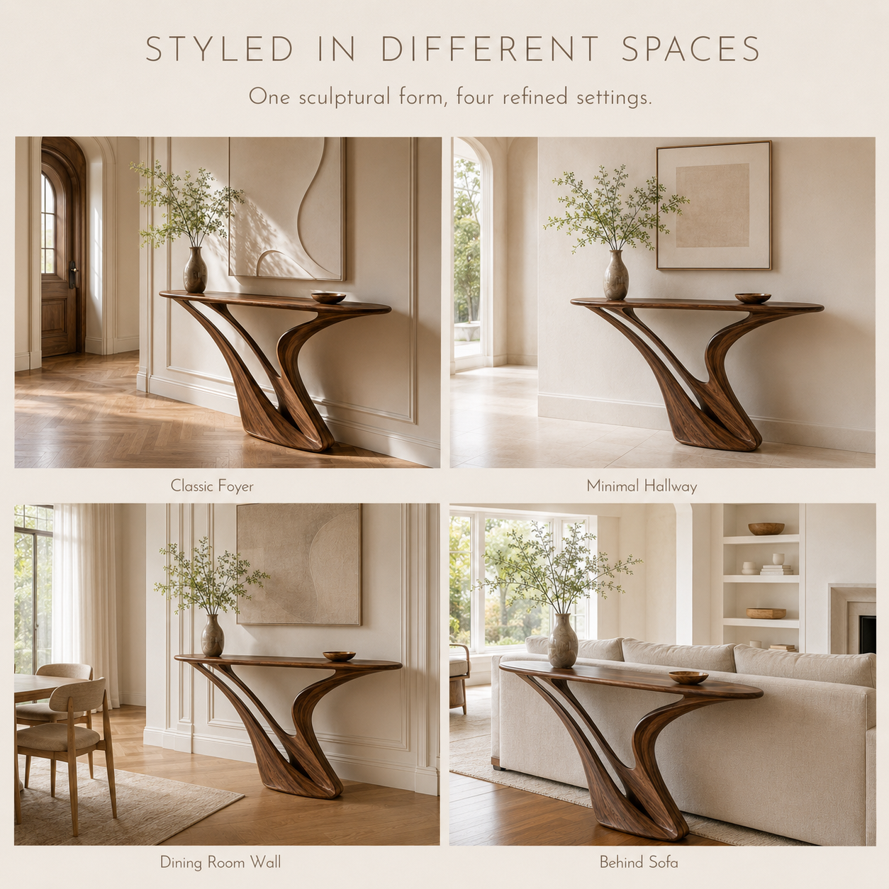 Veyra Soft Curve Console Table - product image 10