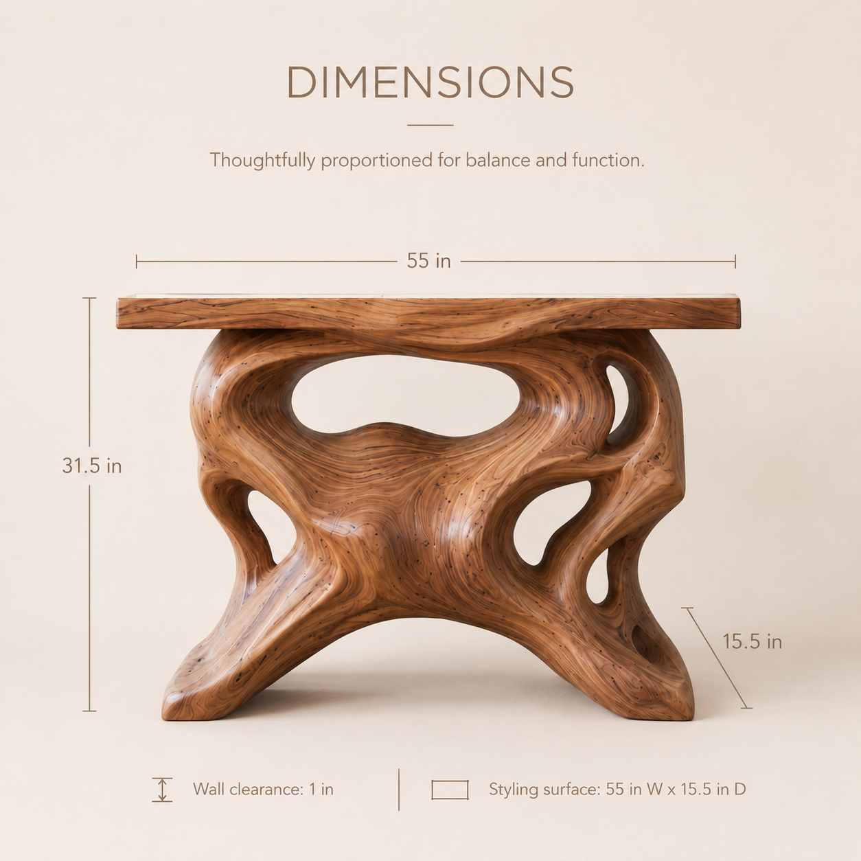 Nolan Arc Entry Console Table - product image 08