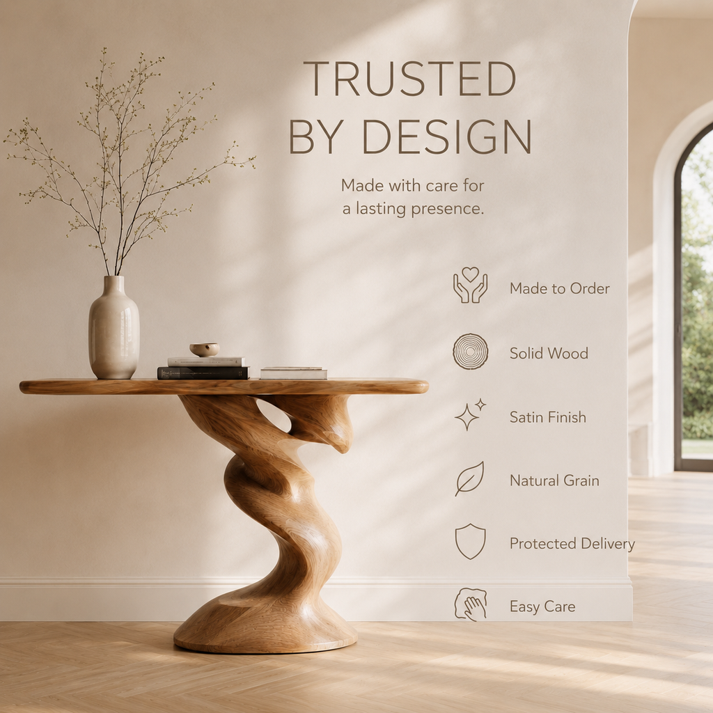Liora Warm Walnut Console Table - product image 09