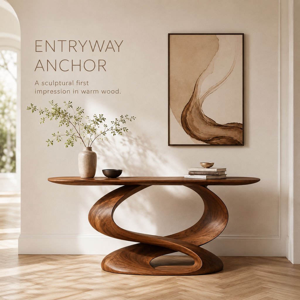 Rowan Hollow Form Console Table - product image 02
