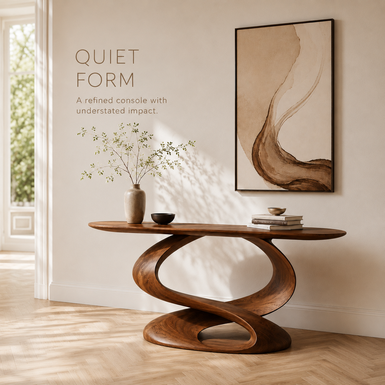 Rowan Hollow Form Console Table - product image 03