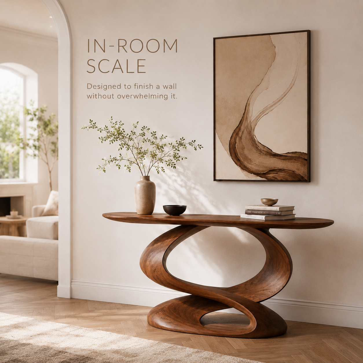 Rowan Hollow Form Console Table - product image 04