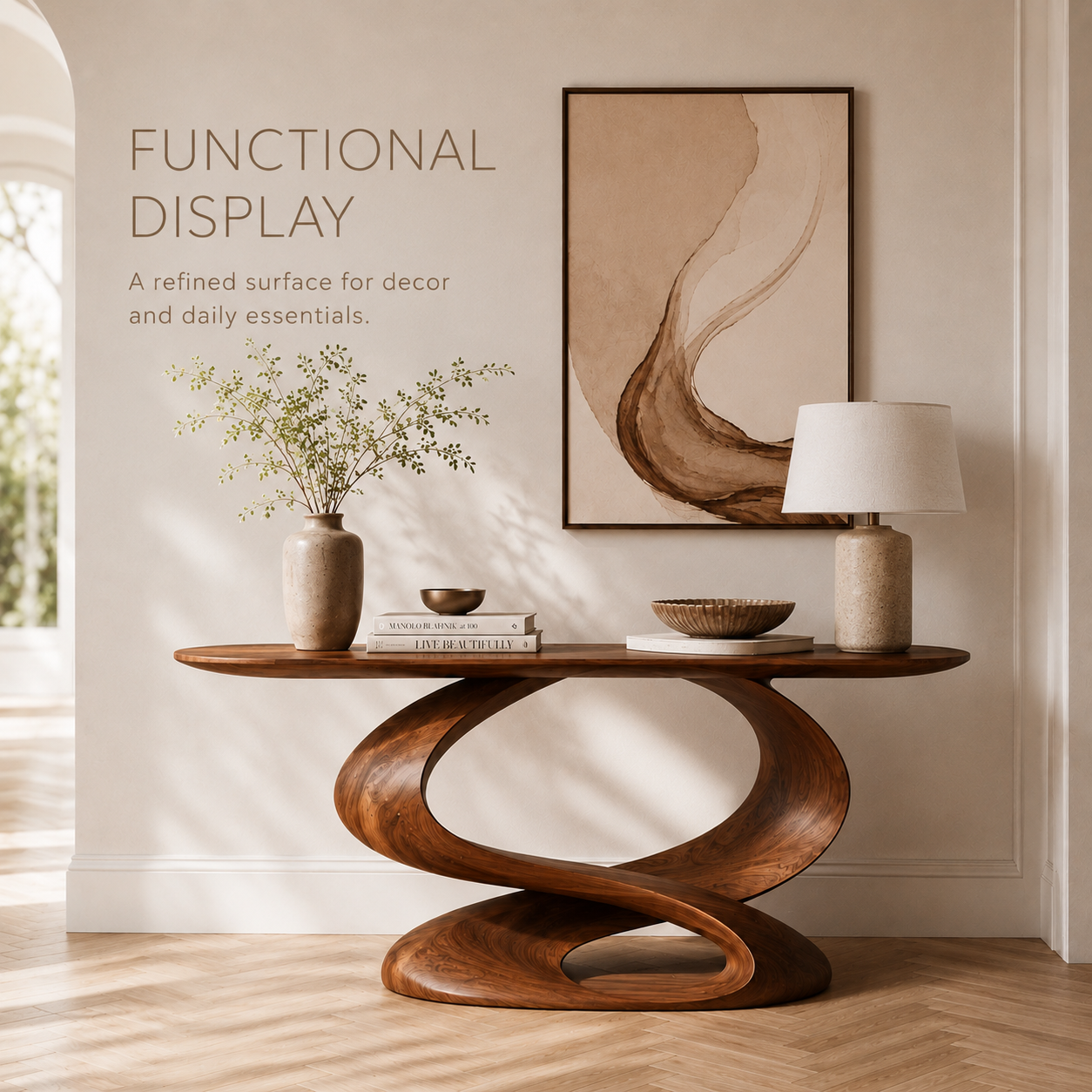 Rowan Hollow Form Console Table - product image 07