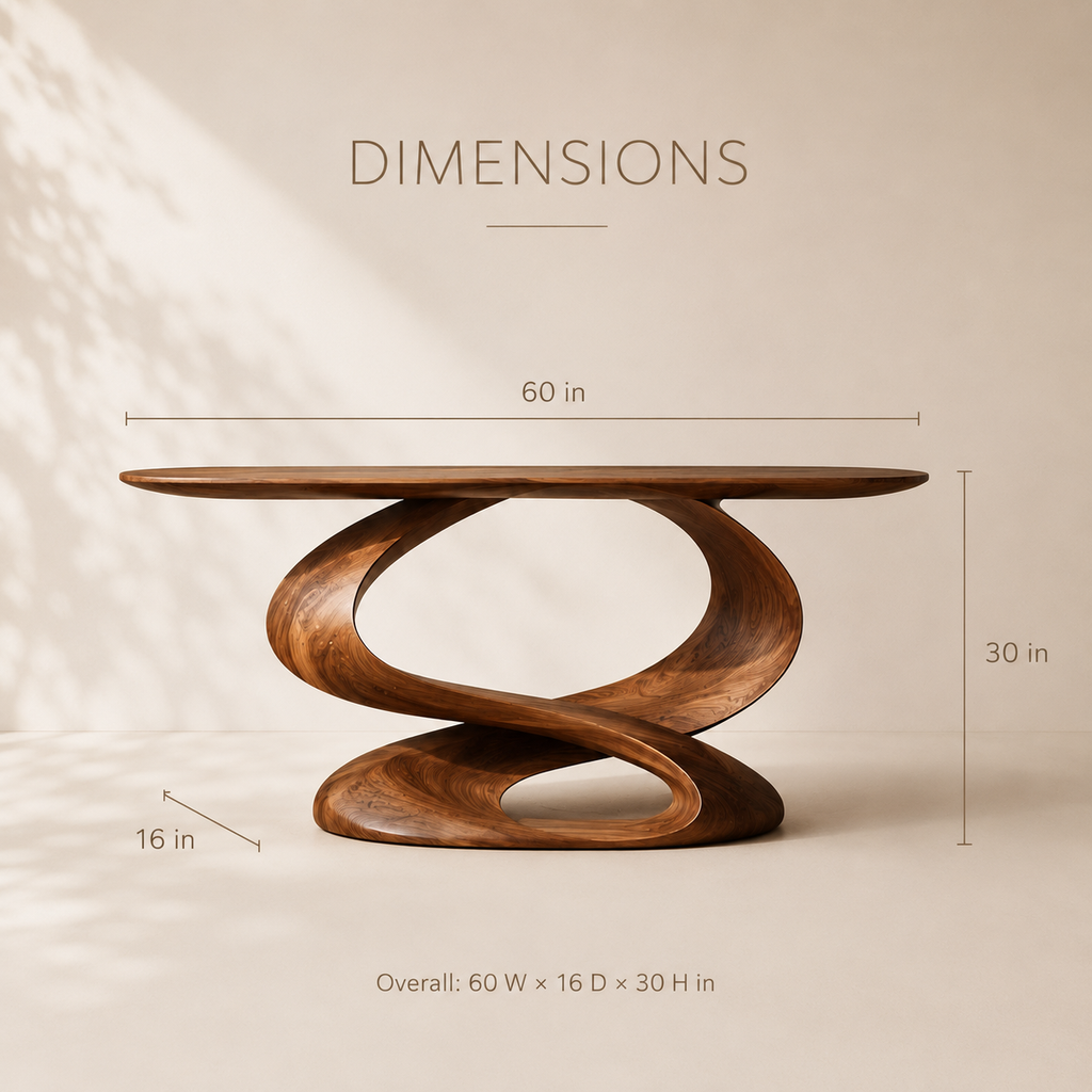Rowan Hollow Form Console Table - product image 08
