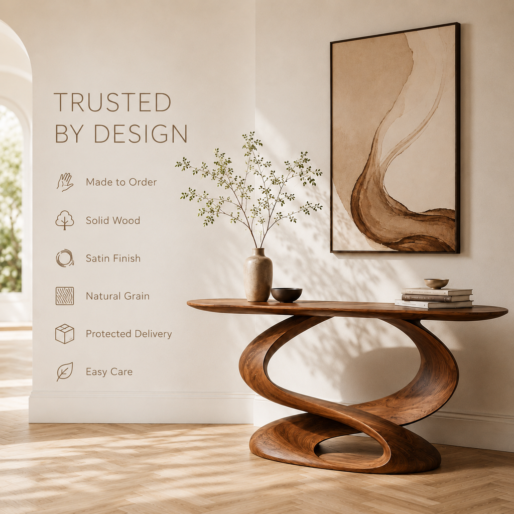 Rowan Hollow Form Console Table - product image 09