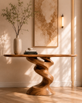 Selene Rounded Foyer Console Table - main view