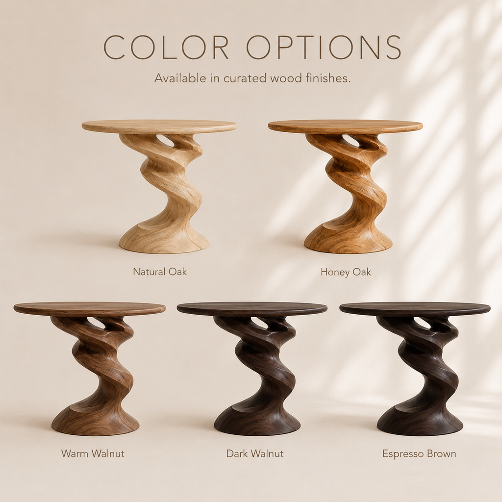 Selene Rounded Foyer Console Table - product image 10