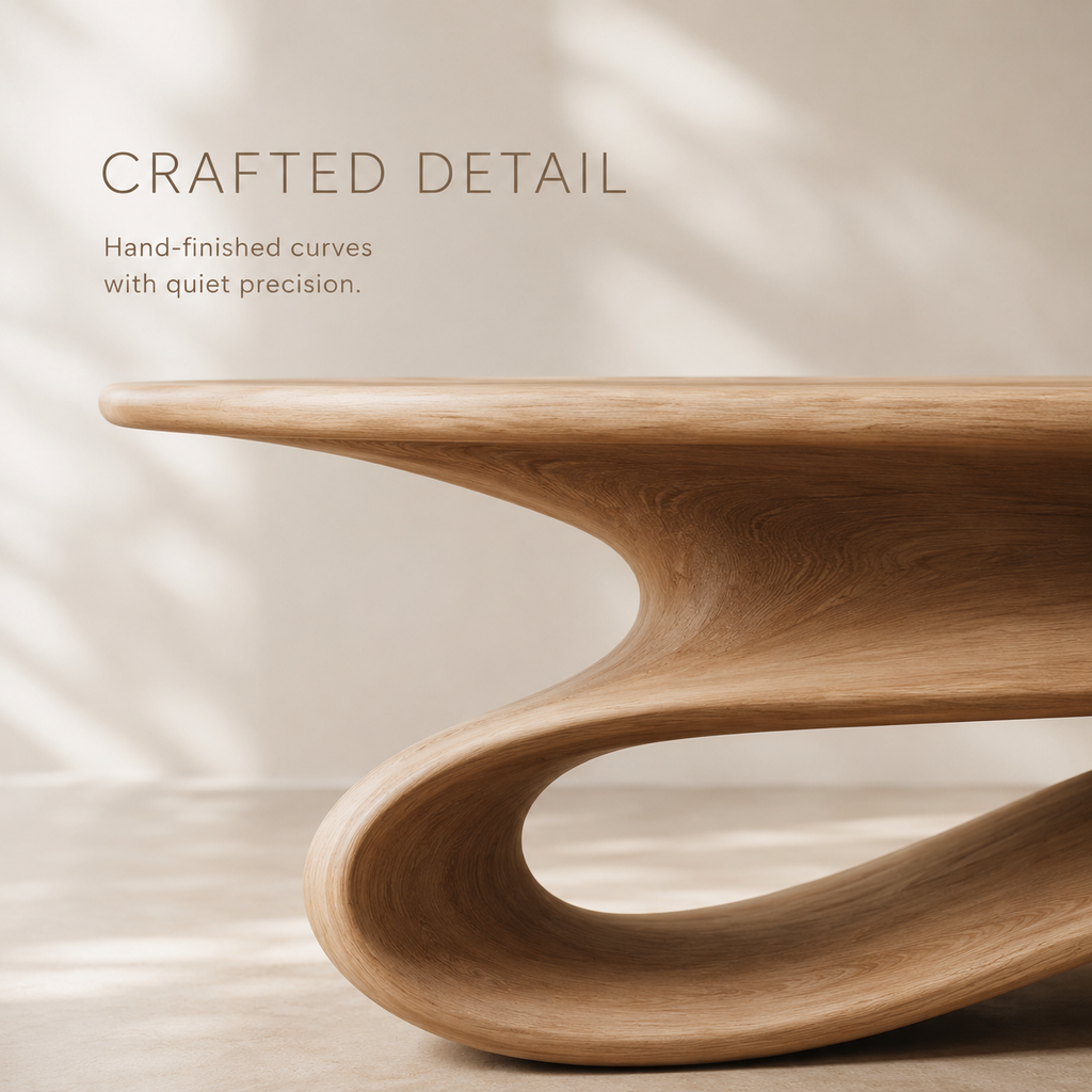 Mira Flow Wood Console Table - product image 06