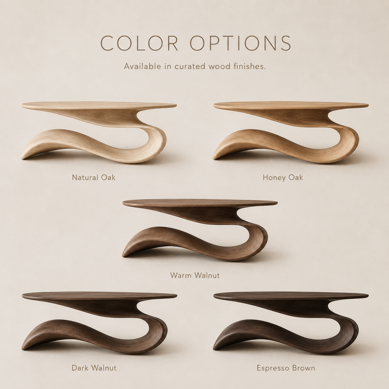 Mira Flow Wood Console Table - product image 11