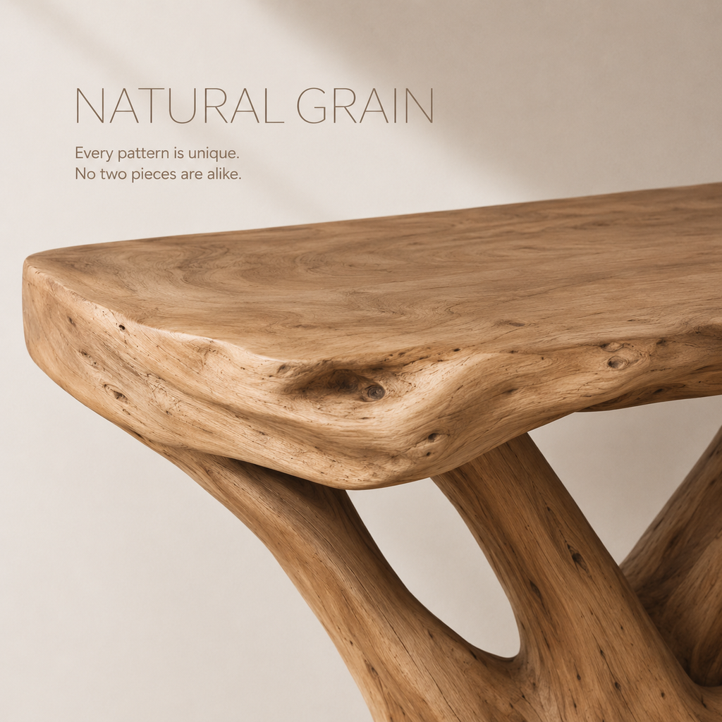 Vale Sculptural Entry Console Table - product image 05