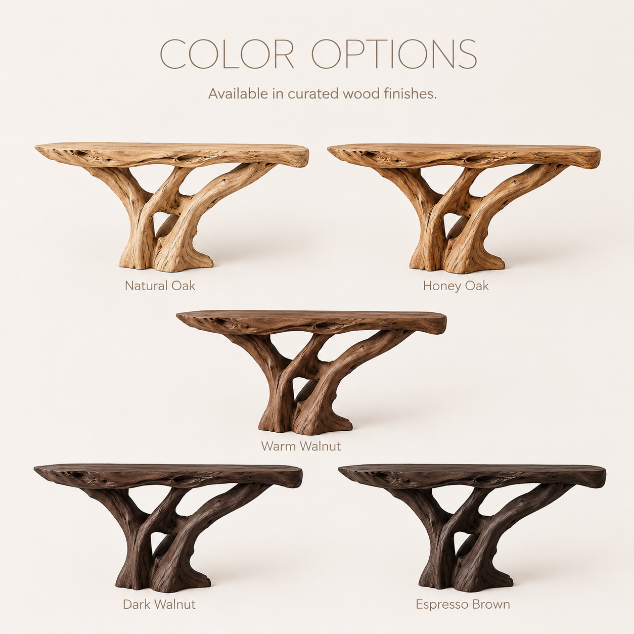 Vale Sculptural Entry Console Table - product image 11