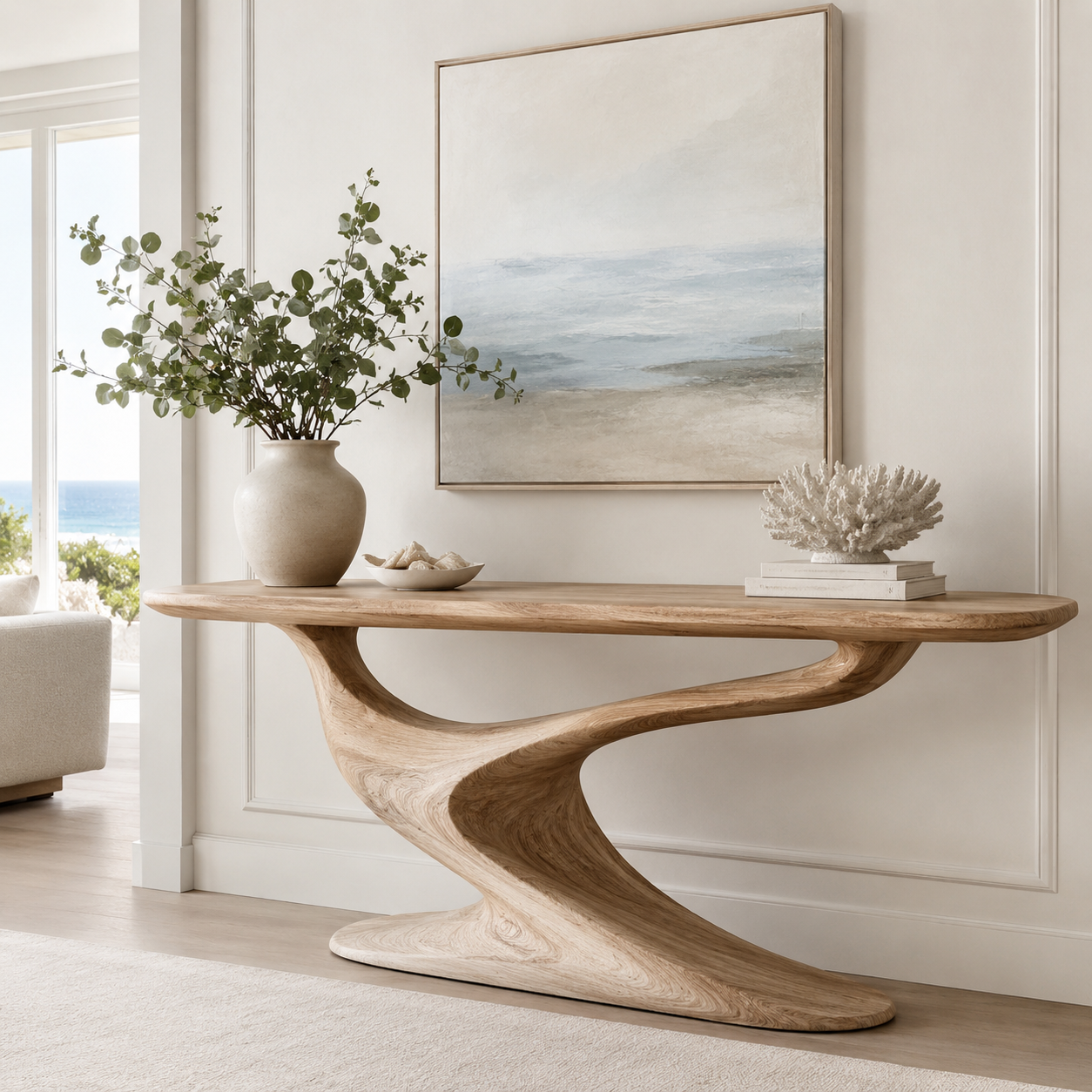 Isla Gallery Rail Console Table - main view