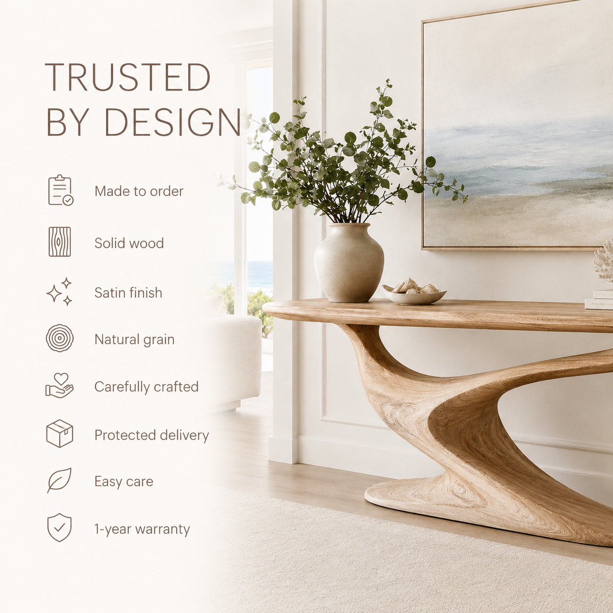 Isla Gallery Rail Console Table - product image 09