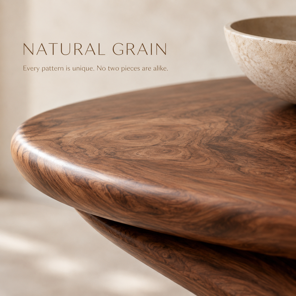Celine Warm Modern Console Table - product image 05