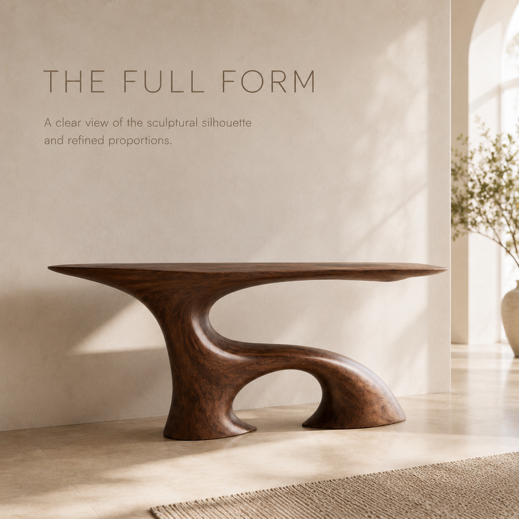Aurelle Sculptural Console Table - product image 03