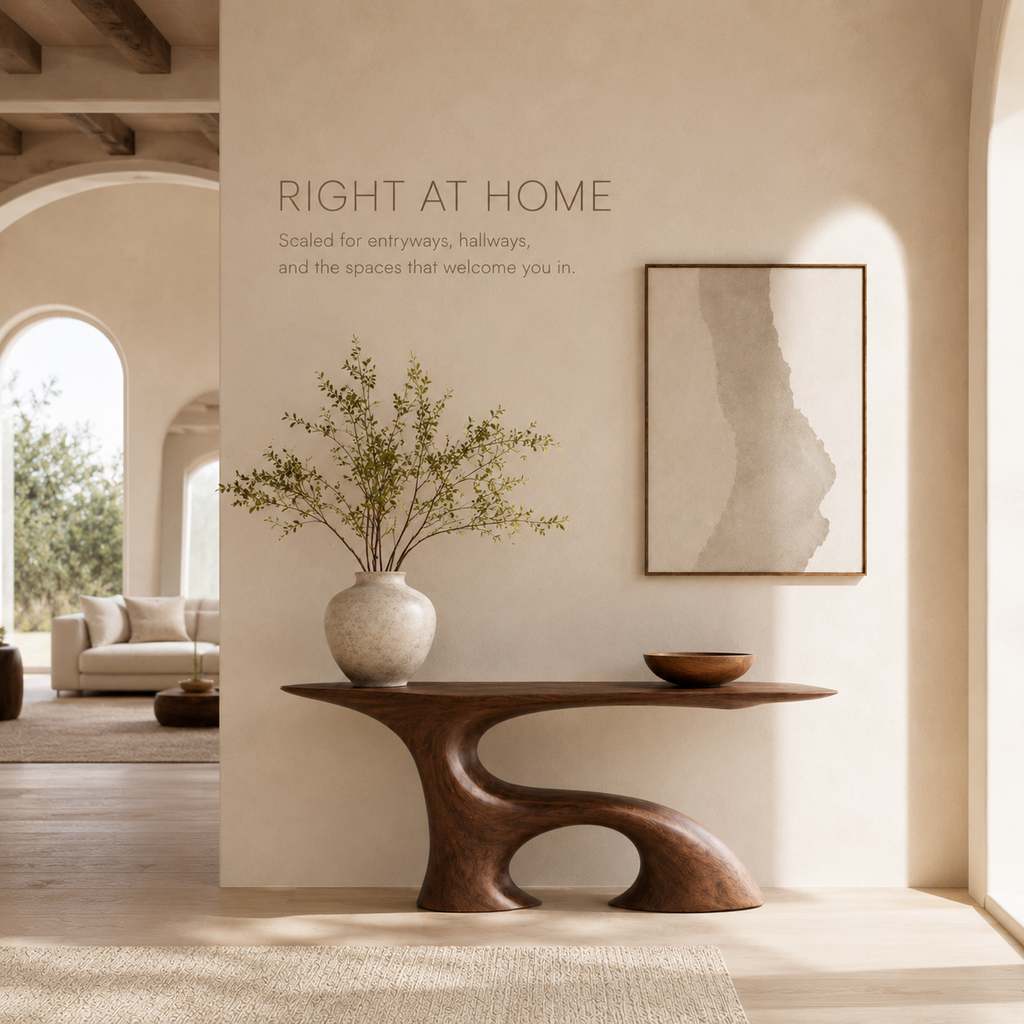 Aurelle Sculptural Console Table - product image 04