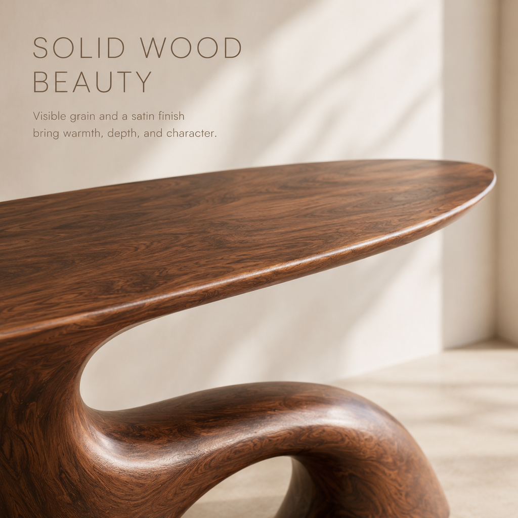 Aurelle Sculptural Console Table - product image 05