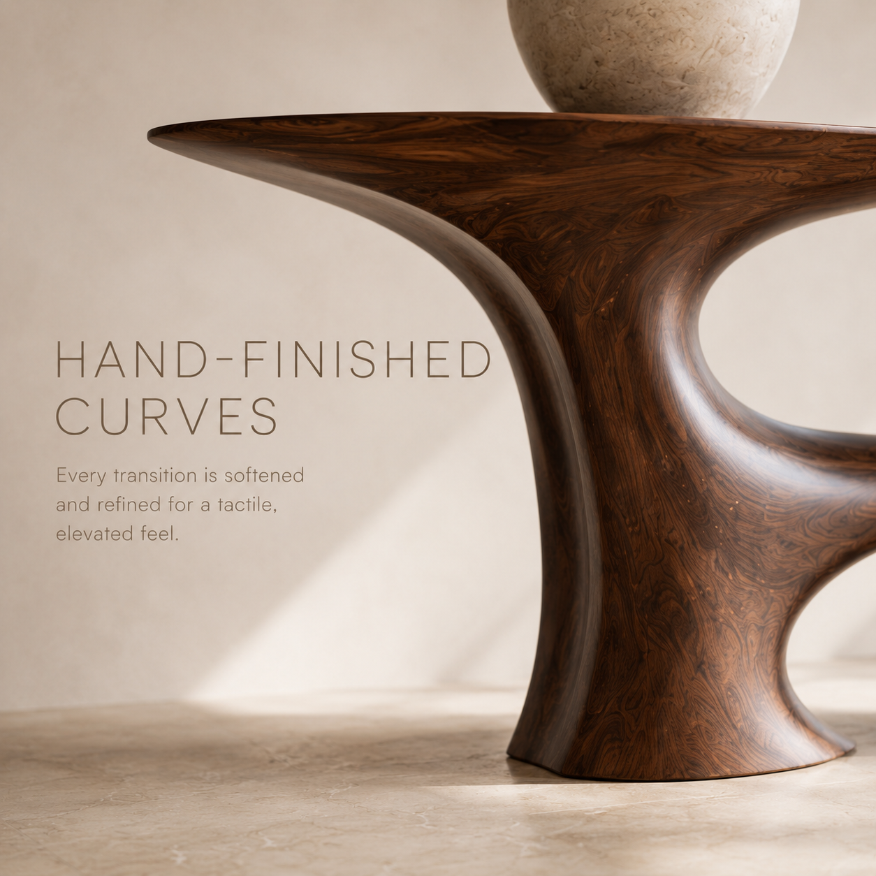 Aurelle Sculptural Console Table - product image 06