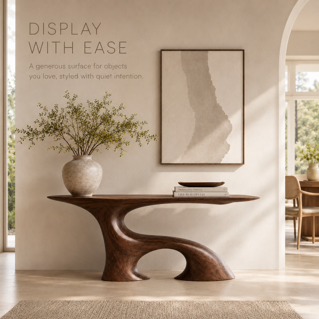 Aurelle Sculptural Console Table - product image 07