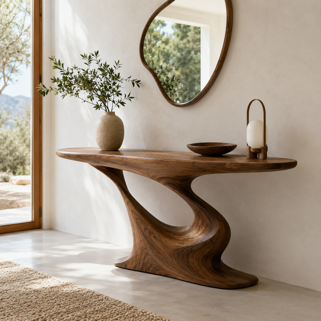 Marin Flow Entry Console Table - main view