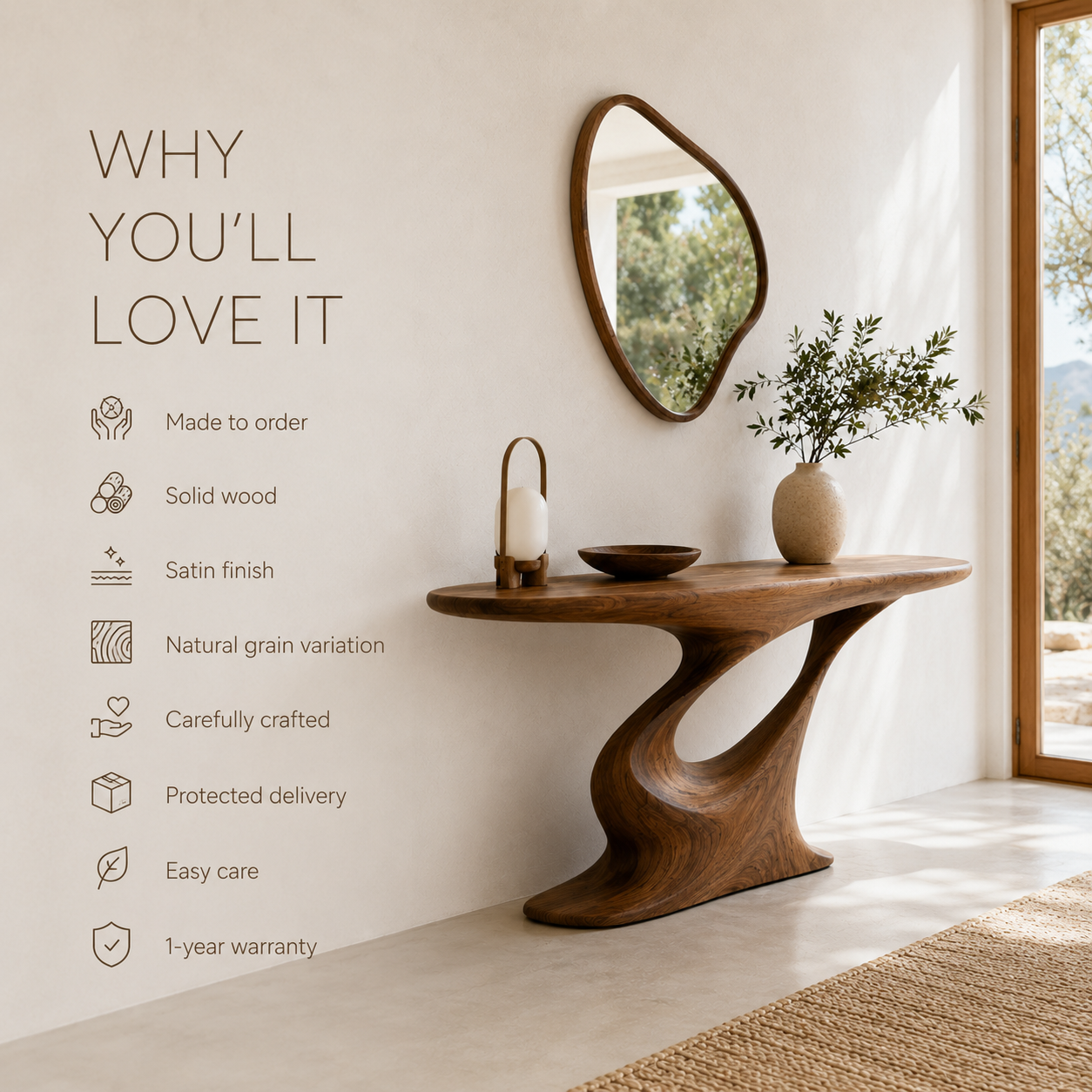 Marin Flow Entry Console Table - product image 09