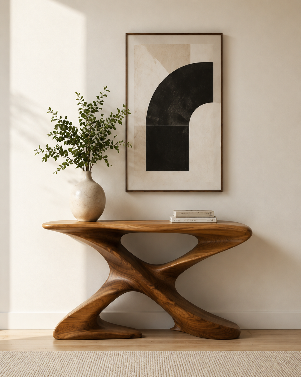 Caldera Organic Hall Console Table - main view