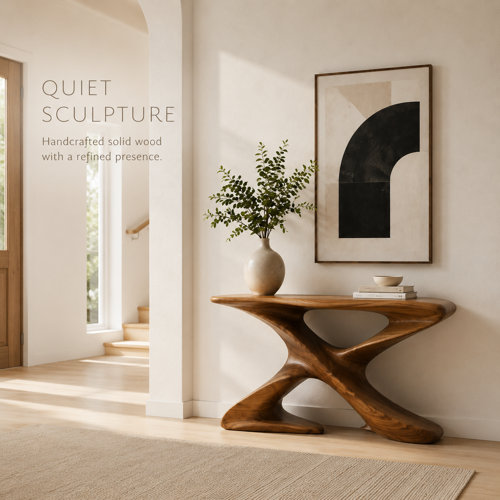 Caldera Organic Hall Console Table - product image 02
