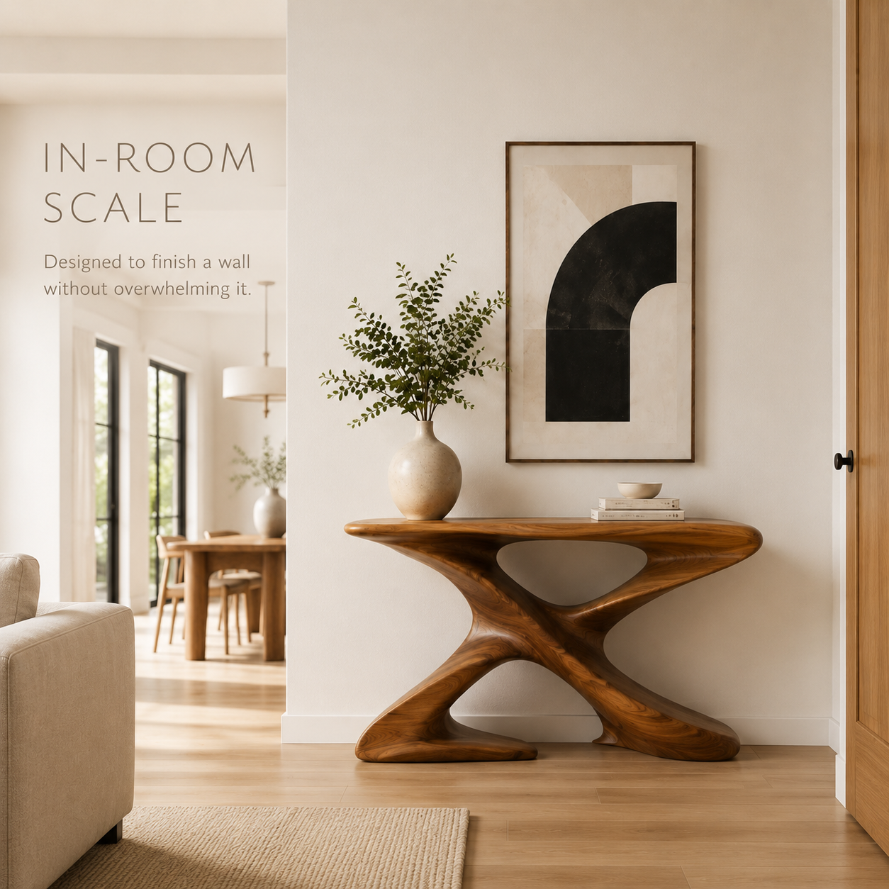 Caldera Organic Hall Console Table - product image 04