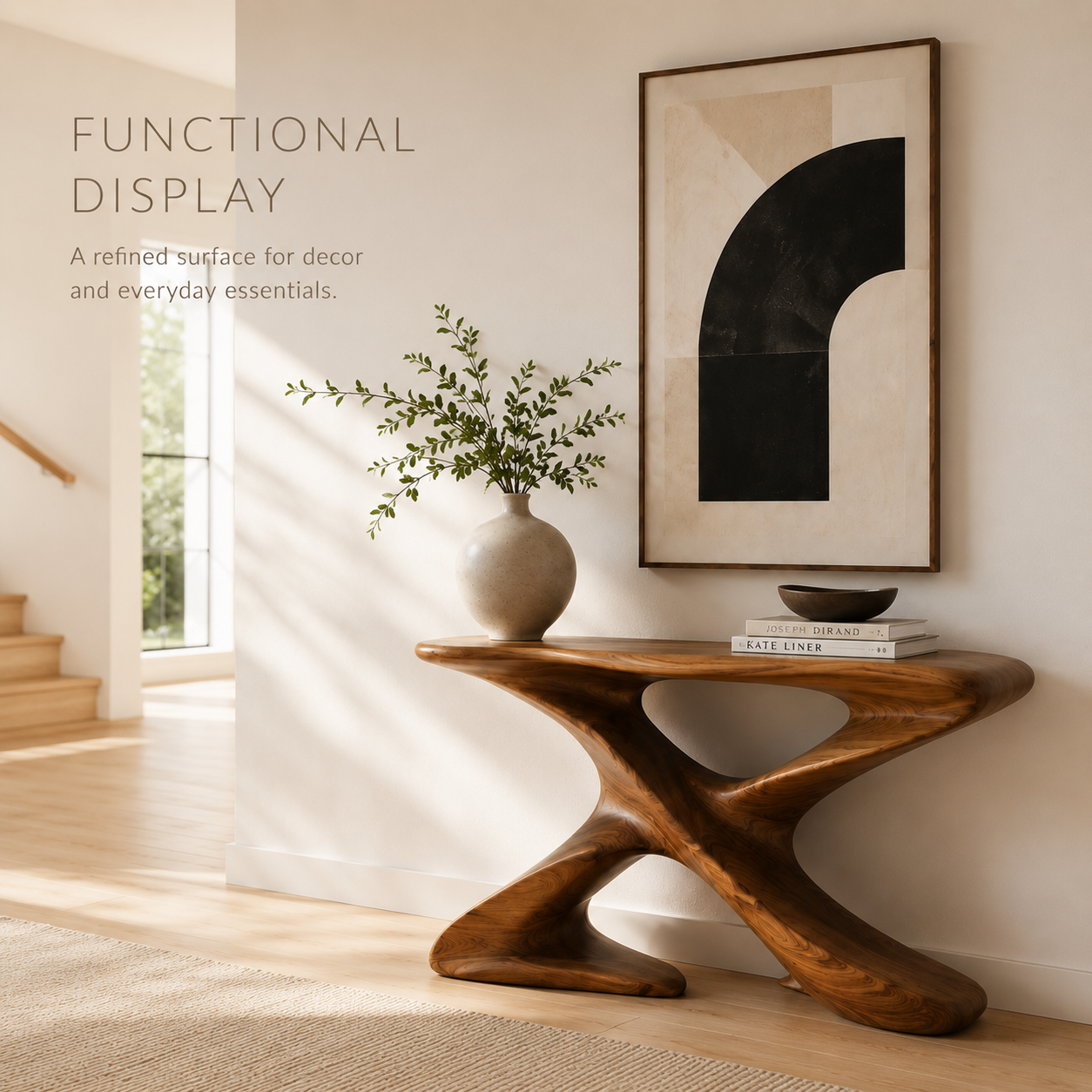 Caldera Organic Hall Console Table - product image 07