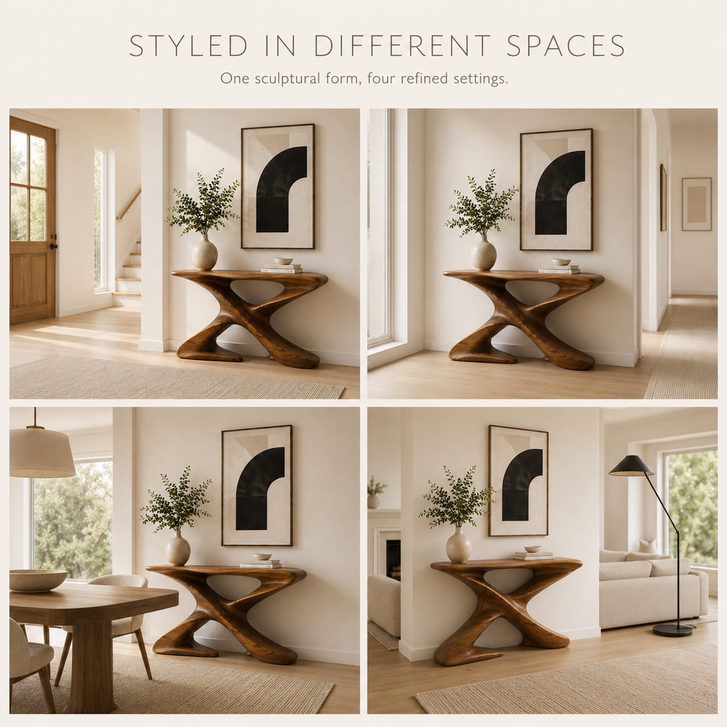 Caldera Organic Hall Console Table - product image 10