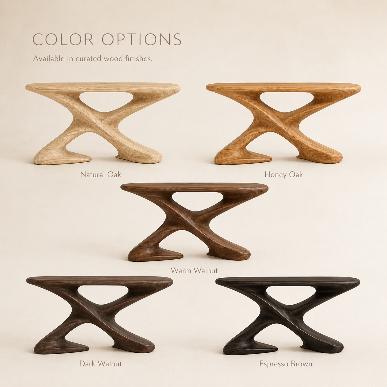 Caldera Organic Hall Console Table - product image 11