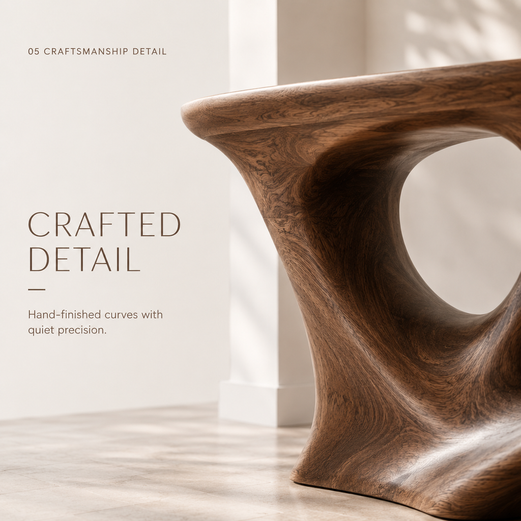 Veyra Soft Curve Console Table - product image 06