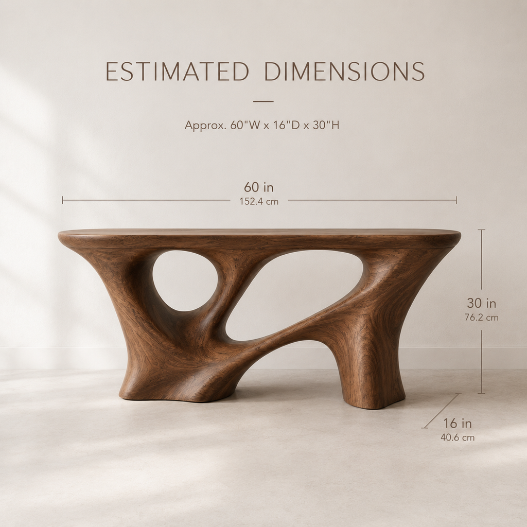 Veyra Soft Curve Console Table - product image 08
