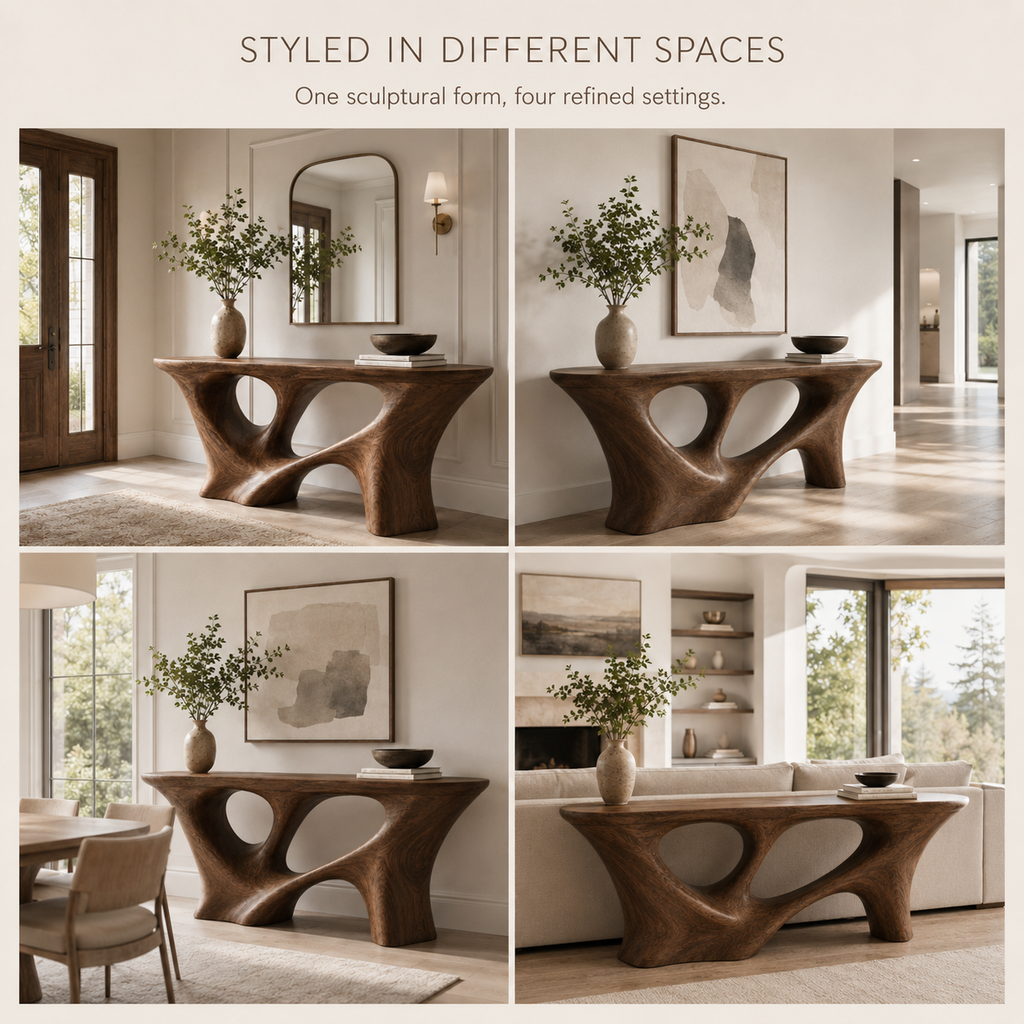 Veyra Soft Curve Console Table - product image 10