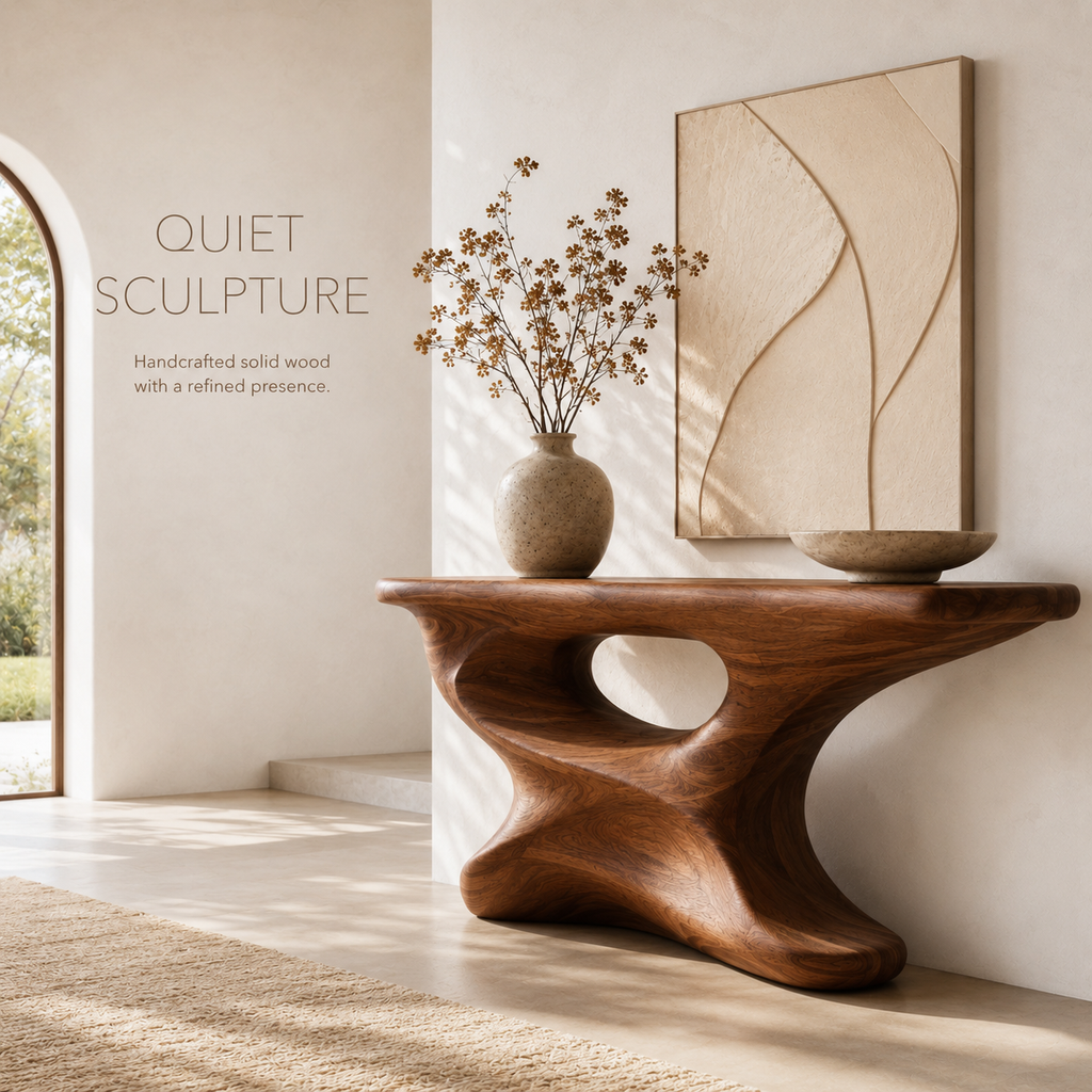 Liora Warm Walnut Console Table - product image 02