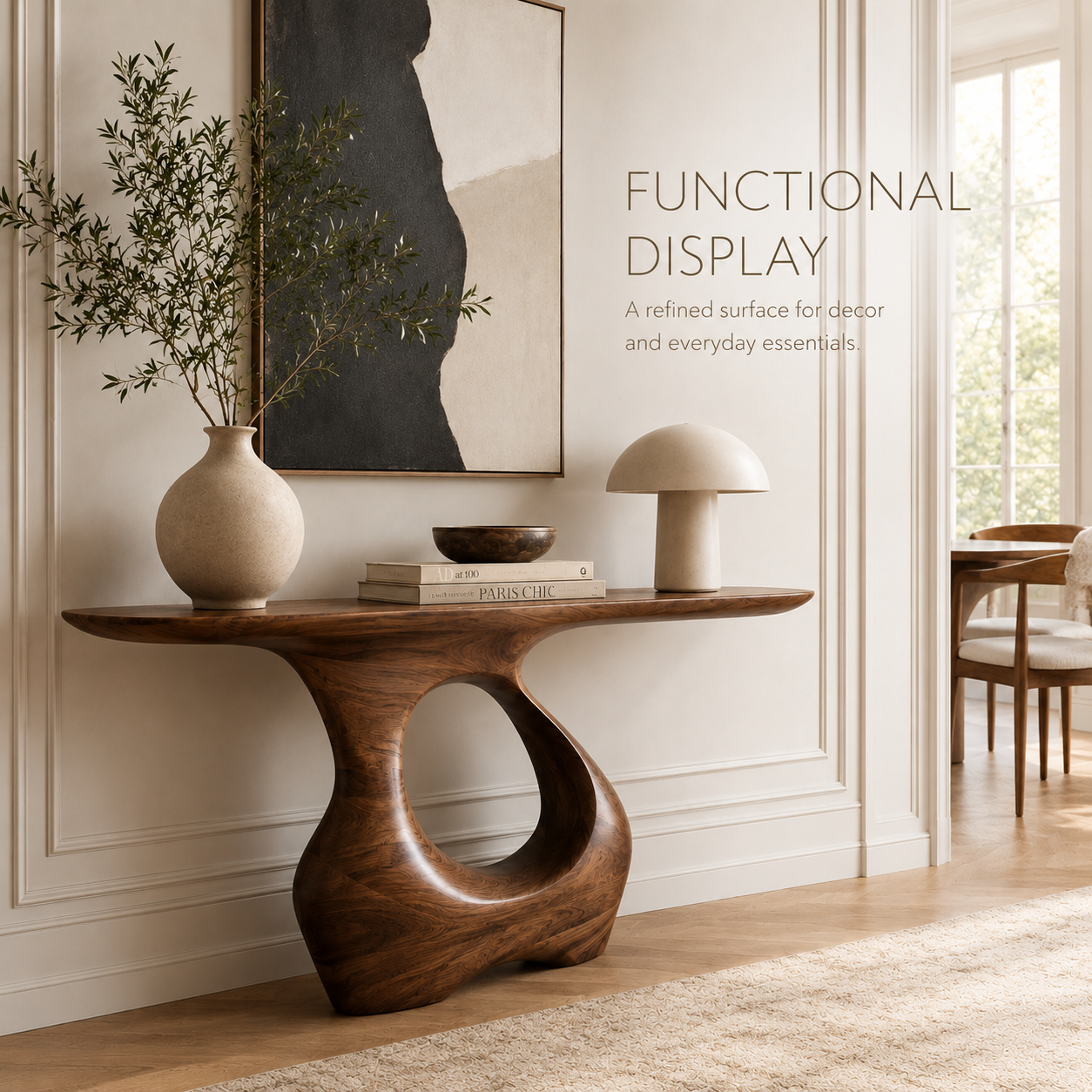 Rowan Hollow Form Console Table - product image 07