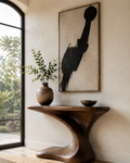 Orin Organic Modern Console Table - main view