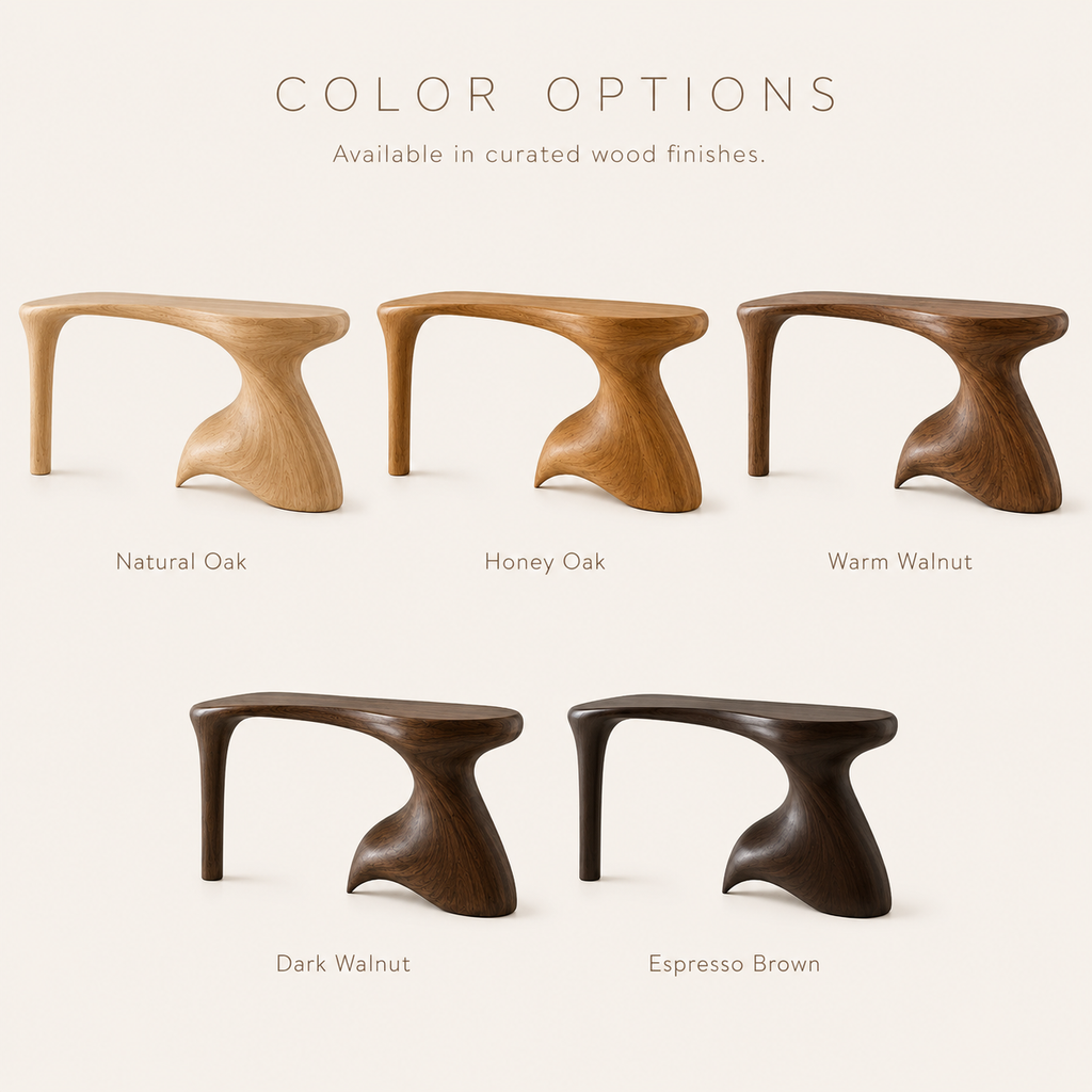 Selene Rounded Foyer Console Table - product image 11