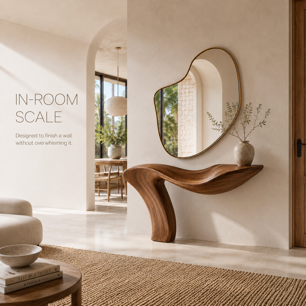 Mira Flow Wood Console Table - product image 04