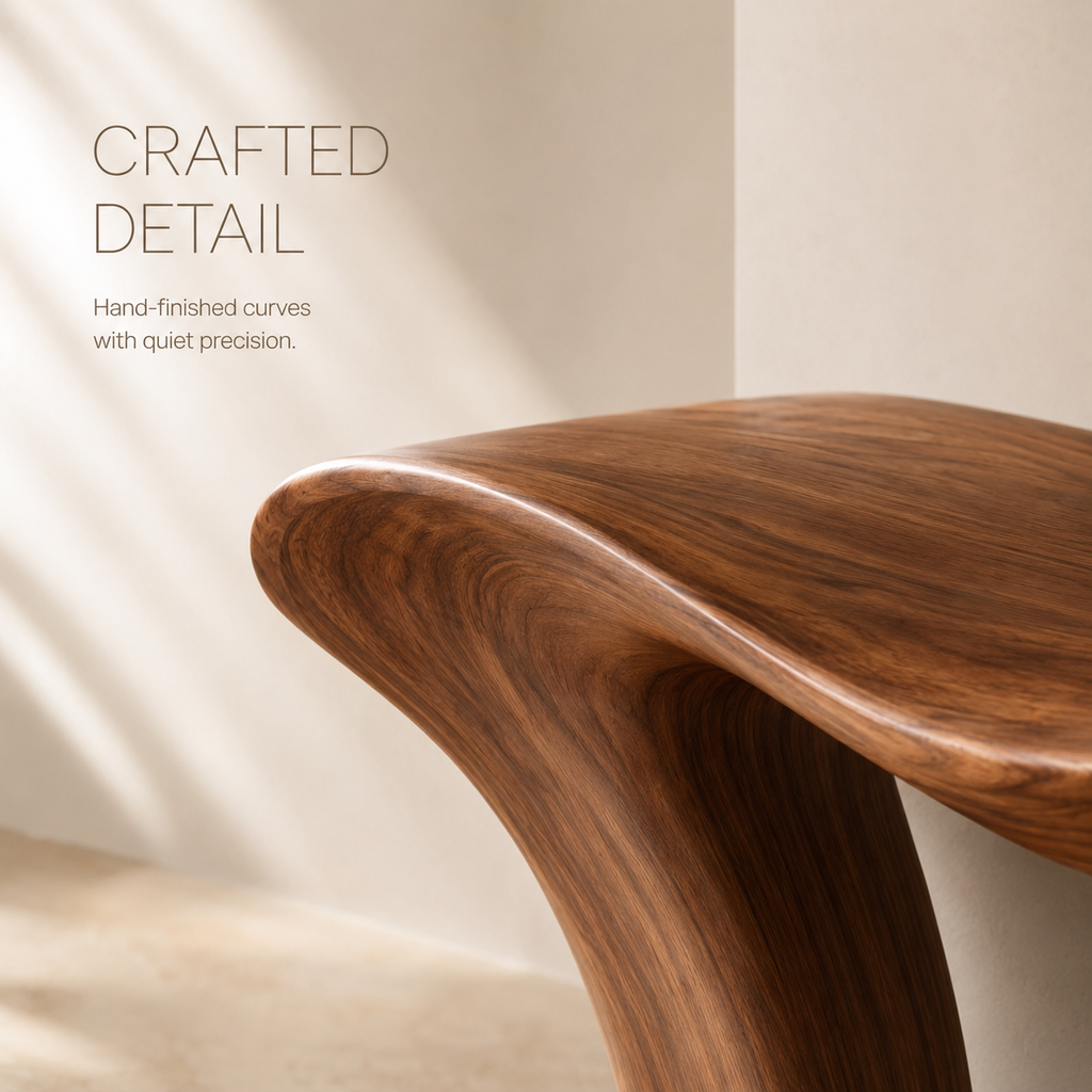 Mira Flow Wood Console Table - product image 06