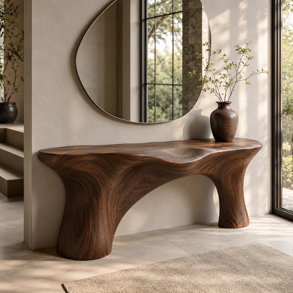 Talia Soft Edge Console Table - main view