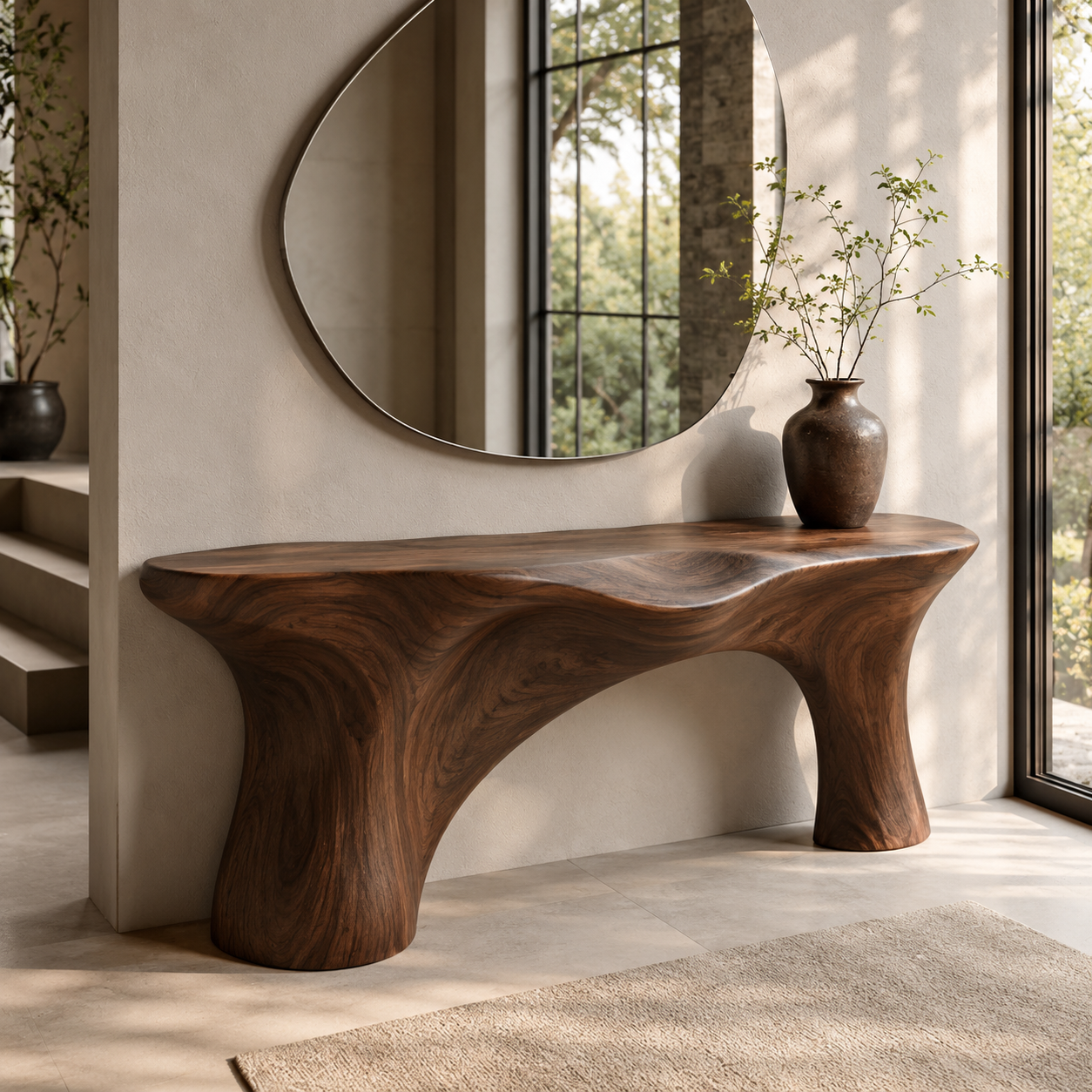 Talia Soft Edge Console Table - main view