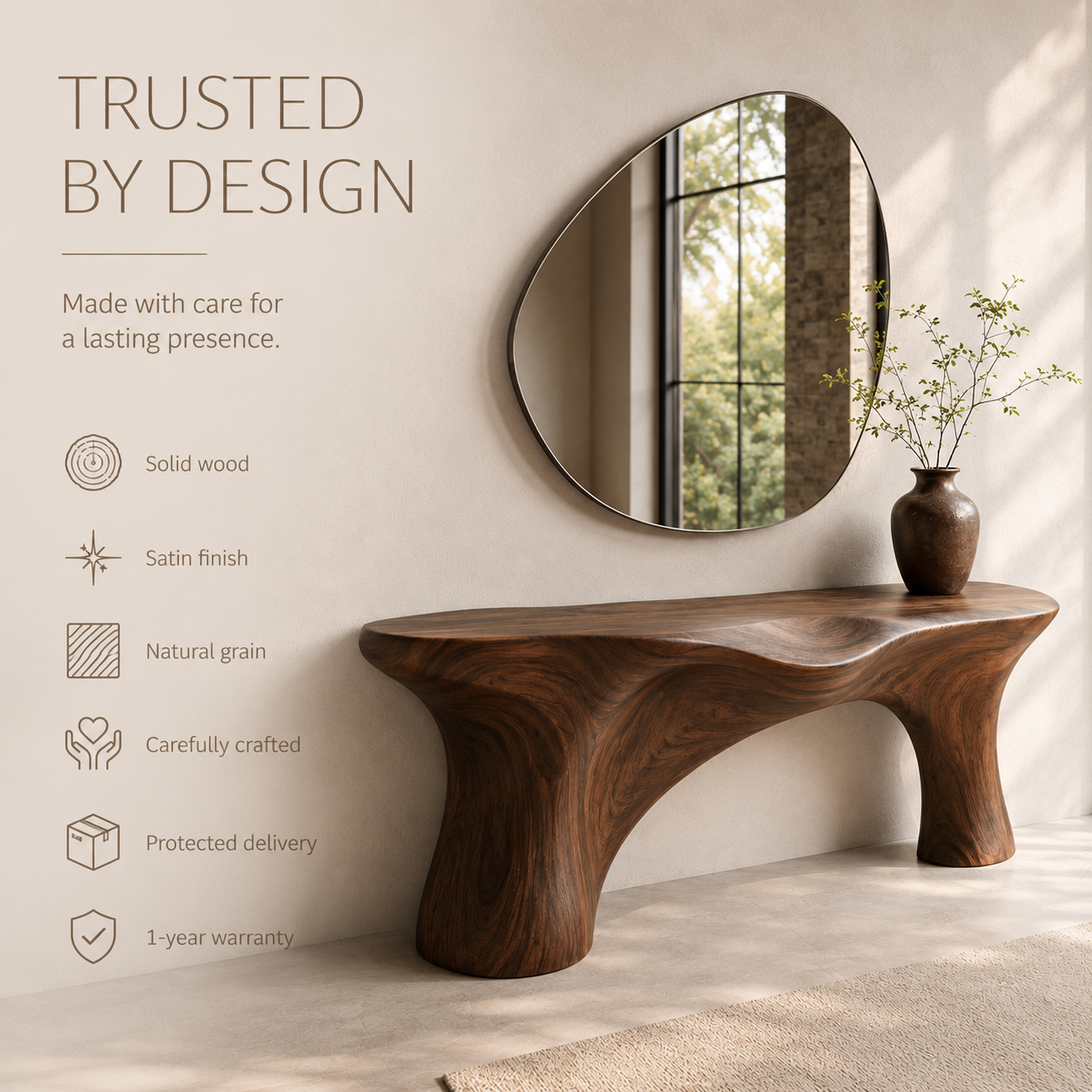 Talia Soft Edge Console Table - product image 09