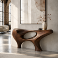 Vale Sculptural Entry Console Table - main view