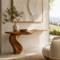 Aurelle Sculptural Console Table - main view