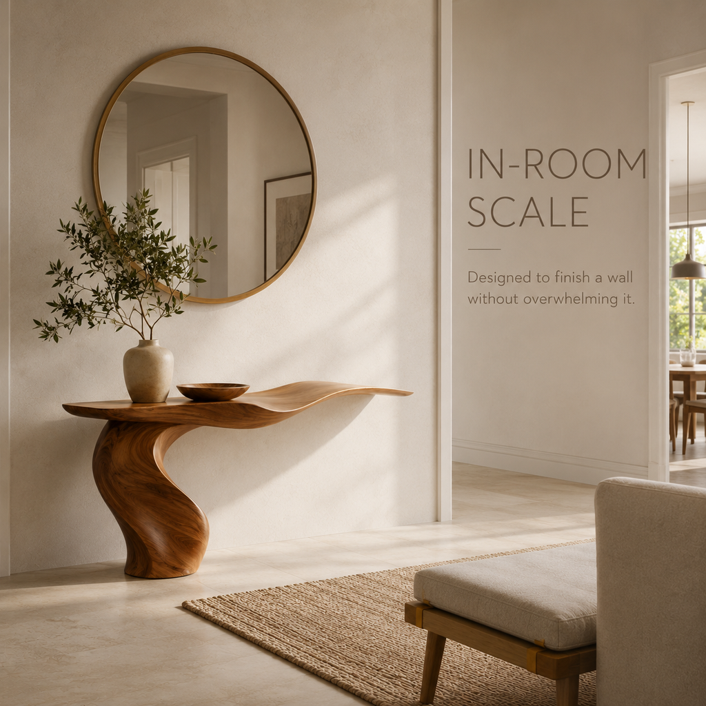 Aurelle Sculptural Console Table - product image 04