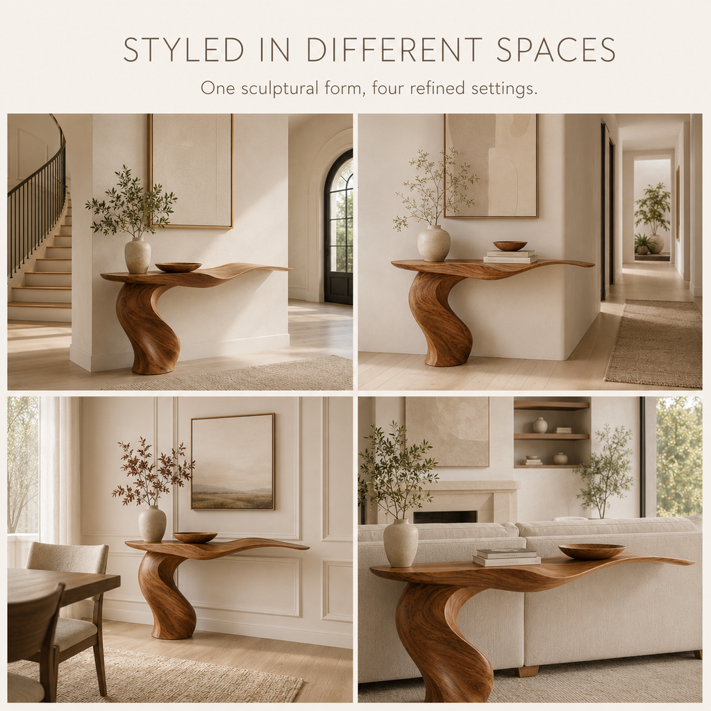 Aurelle Sculptural Console Table - product image 10